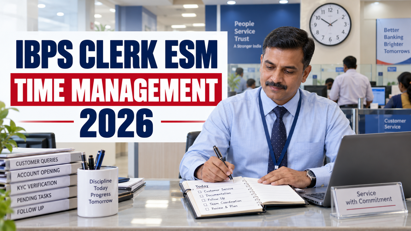 IBPS Clerk Ex-Servicemen Time Management Tips 2026