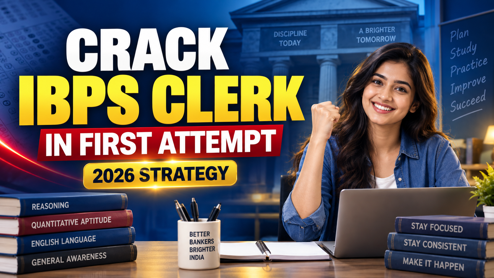 How to Crack IBPS Clerk in First Attempt with 2026 preparation strategy