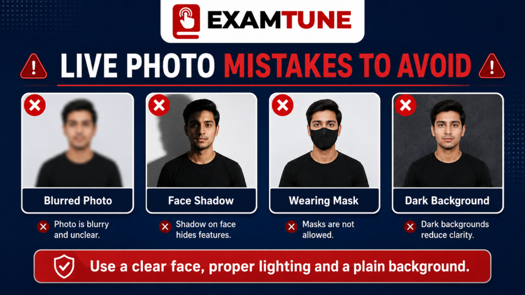 IBPS Clerk Live Photo Capture 2026 mistakes to avoid