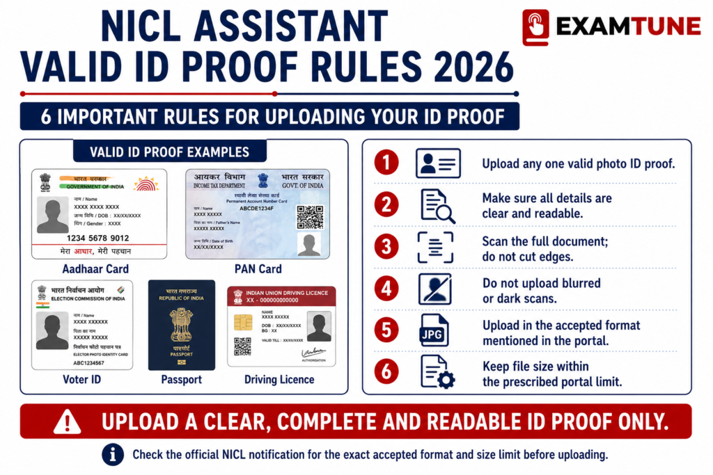 Common NICL Assistant Photo and Signature Upload Errors 2026