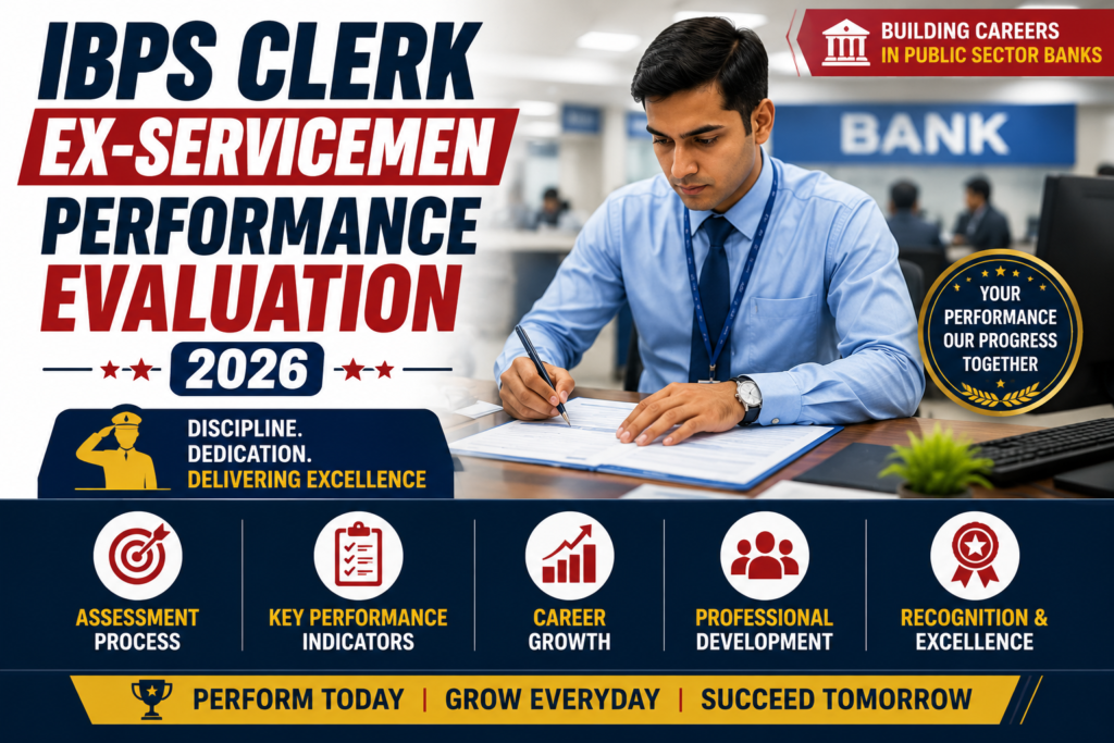 IBPS Clerk Ex-Servicemen Performance Evaluation