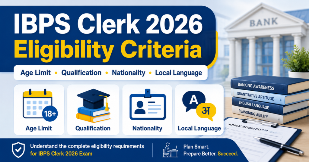 IBPS Clerk Eligibility