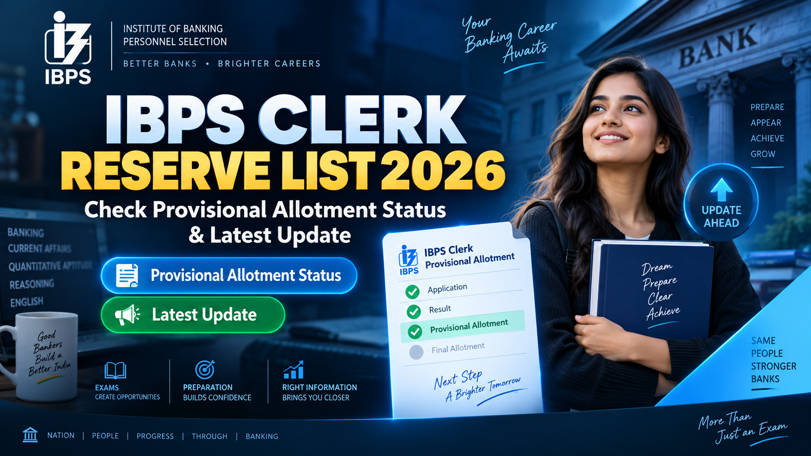 IBPS Clerk Reserve List 2026