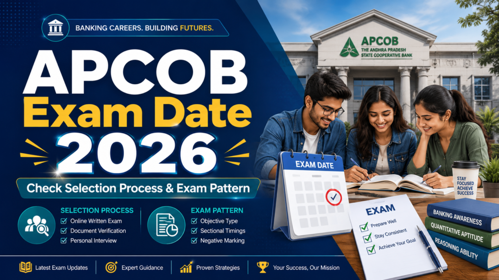 APCOB Exam Date