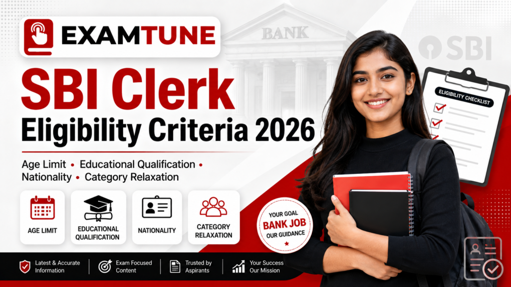 SBI Clerk Eligibility Criteria 2026