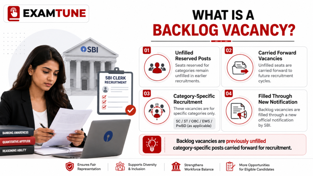 SBI Clerk Backlog Vacancy 2026Article mein isi exact keyword ko prima
