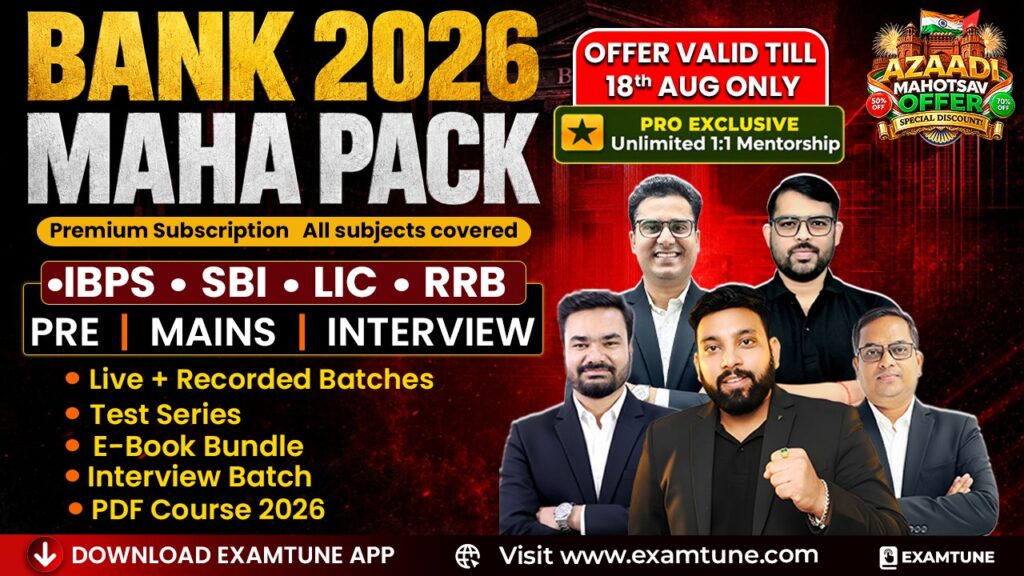 Bank Maha Pack for Bank Jobs 2026 complete SBI IBPS RRB banking exam preparation