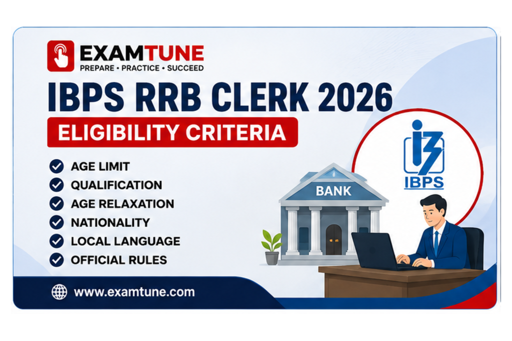 IBPS RRB Clerk Eligibility Criteria 2026