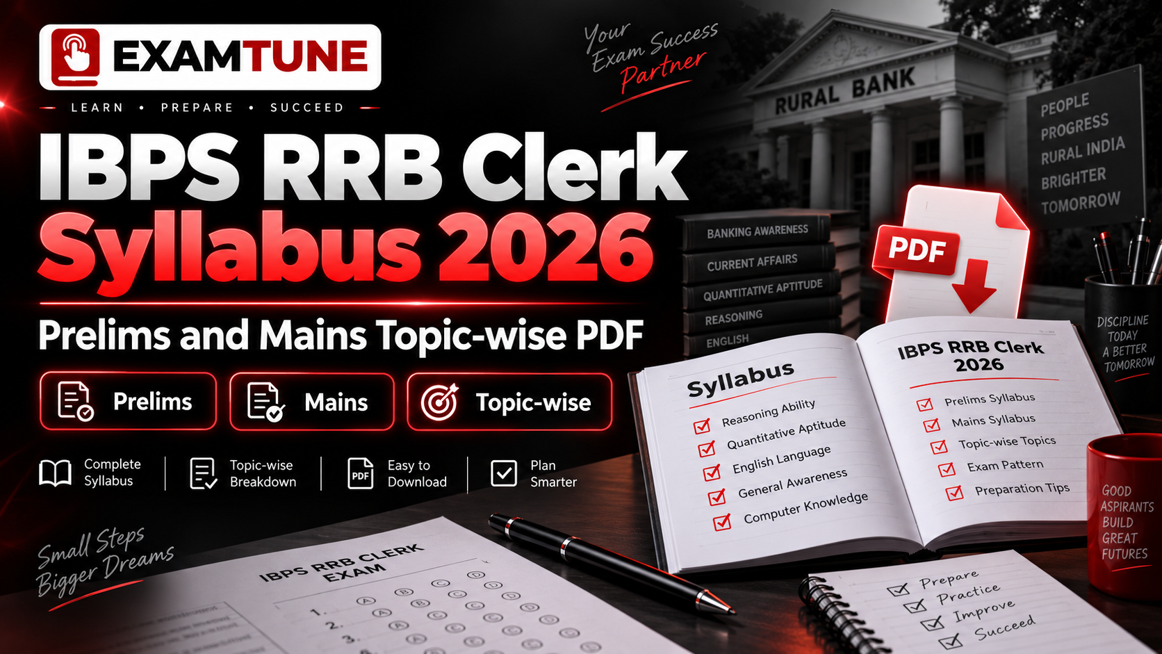 IBPS RRB Clerk Syllabus