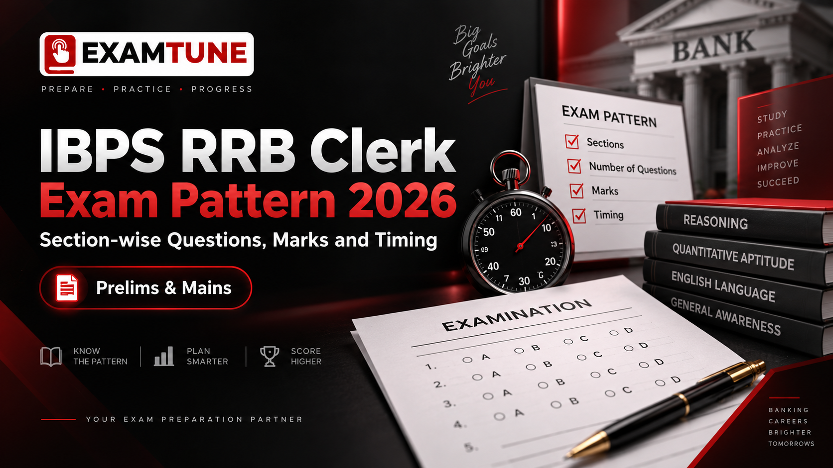 IBPS RRB Clerk Exam Pattern