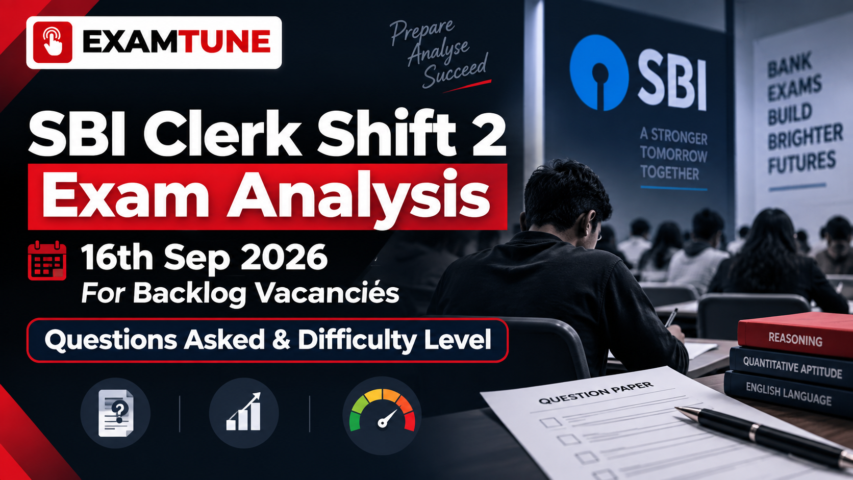 SBI Clerk Shift 2 Exam Analysis
